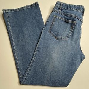 J Jill Stretch 5 Pocket Jeans Light Wash Size 10